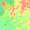 Torotoro topographic map, elevation, terrain