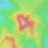 Chenuang Hill topographic map, elevation, terrain