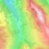 Sainte-Catherine topographic map, elevation, terrain