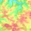 Allmansdorf topographic map, elevation, terrain