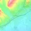 La Caramuca topographic map, elevation, terrain