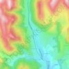 La Croix Haute topographic map, elevation, terrain