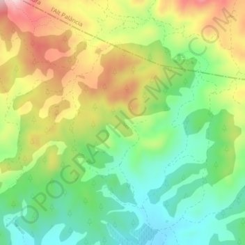 Torres topographic map, elevation, terrain