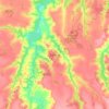 Sorriso topographic map, elevation, terrain