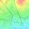 Los Pocitos topographic map, elevation, terrain