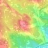 Heathland topographic map, elevation, terrain