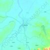 双柳树镇 topographic map, elevation, terrain