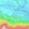 Roncaglie topographic map, elevation, terrain
