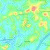 Alin chuvadu topographic map, elevation, terrain