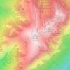 Monte Cornetto topographic map, elevation, terrain