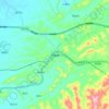 Pingtang topographic map, elevation, terrain