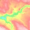 Nahlin topographic map, elevation, terrain