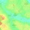 Gramsdorf topographic map, elevation, terrain