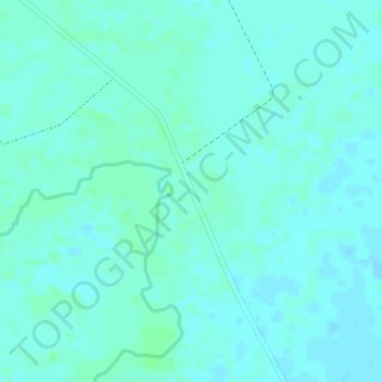 El Almorzadero topographic map, elevation, terrain