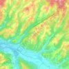 San Martino a Carcheri topographic map, elevation, terrain