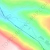 Chaca topographic map, elevation, terrain