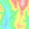 Mintaqat Jisr ash Shughur topographic map, elevation, terrain