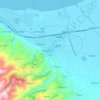 Tekkeköy topographic map, elevation, terrain