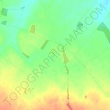 Limber Hill topographic map, elevation, terrain