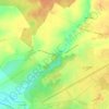 Augy topographic map, elevation, terrain