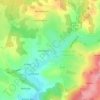 Cossange topographic map, elevation, terrain