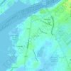 Gun-ob topographic map, elevation, terrain