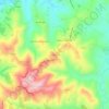Ginestreto topographic map, elevation, terrain