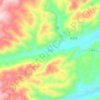 Keji topographic map, elevation, terrain