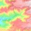 Trunca topographic map, elevation, terrain