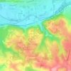 Beaulieu topographic map, elevation, terrain