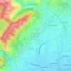 Forest Hills Gate topographic map, elevation, terrain