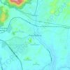 Pulau Sebang topographic map, elevation, terrain