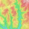 Espagne topographic map, elevation, terrain