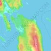 Spune’luxutth topographic map, elevation, terrain