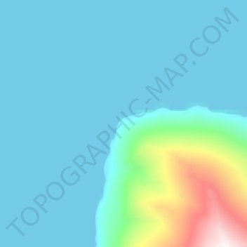 Mitchell Point topographic map, elevation, terrain