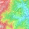 San Martino di Paravanico topographic map, elevation, terrain