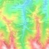 La Nueva topographic map, elevation, terrain