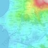 Grolos topographic map, elevation, terrain
