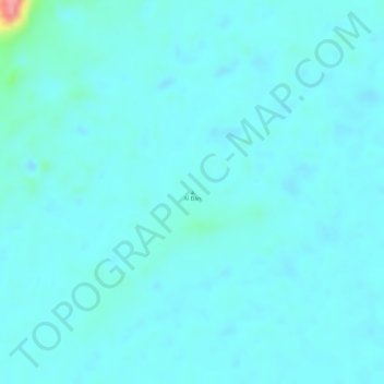 Al Ban topographic map, elevation, terrain