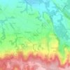 Le Buron topographic map, elevation, terrain