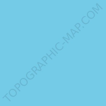Mediterranean Sea topographic map, elevation, terrain