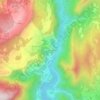 Sant Josep topographic map, elevation, terrain