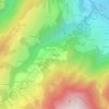 Le Fey Dessus topographic map, elevation, terrain
