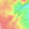 Bushra topographic map, elevation, terrain