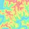Bangor topographic map, elevation, terrain