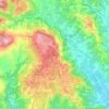 Borgo Antiga topographic map, elevation, terrain