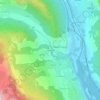 Petit Pallon topographic map, elevation, terrain
