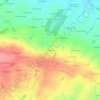Les Gaschets topographic map, elevation, terrain