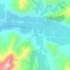 El Tambo topographic map, elevation, terrain