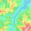 Rastignano topographic map, elevation, terrain